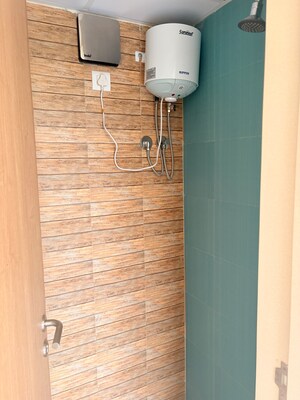 Bathroom in 1 BHK Apartment at Lodha Crown Kolshet, Kolshet Road – for Rent