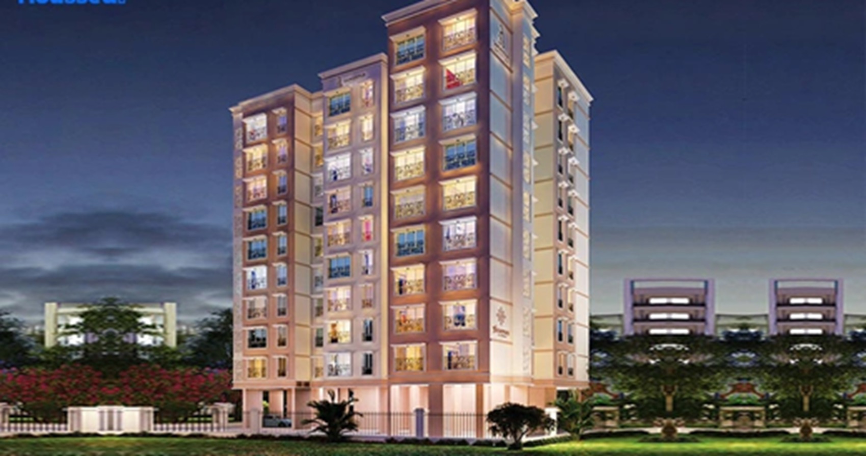 1 BHK + Pooja Room,Servant Room,Study Room 461 Sq.Ft. Apartment in 66 Aventus Avenue