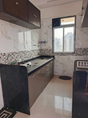 Kitchen in 1 BHK Apartment at DGS Heights, Goregaon East – for Rent