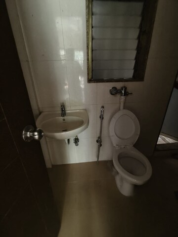 Bathroom in 2 BHK Apartment at Sadguru Complex I, Goregaon East – for Rent