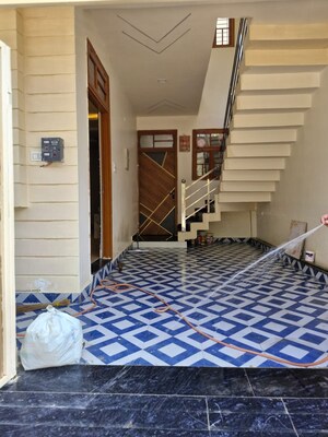 Staircase in 2 BHK Independent House at Chinhat – for Rent