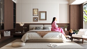 Bedroom in 2.5 BHK Apartment at Besa – for Sale