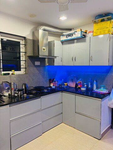 Kitchen in 2 BHK Builder Floor at Anita Residency Madhapur, Madhapur – for Rent