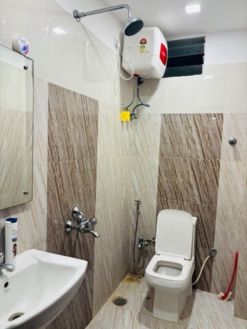 Bathroom in 2 BHK Builder Floor at Anita Residency Madhapur, Madhapur – for Rent