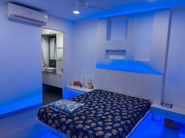 Bedroom in 2 BHK Builder Floor at Anita Residency Madhapur, Madhapur – for Rent