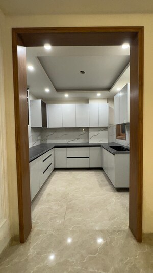 Kitchen in 3 BHK Apartment at Palm Residency Chhatarpur, Chattarpur – for Rent