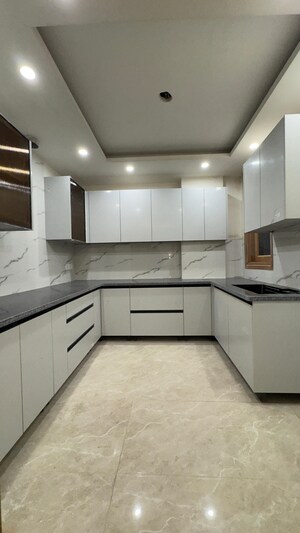 Kitchen in 3 BHK Apartment at Palm Residency Chhatarpur, Chattarpur – for Rent