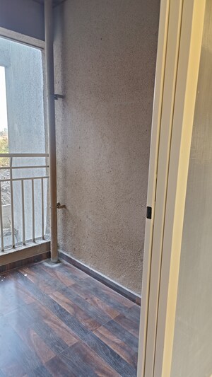 Balcony in 1 BHK Apartment at SM Eva Homes, Chikhali – for Rent