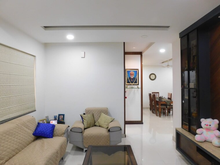 Living Room, jewel-pride 3 Bedroom 2055 Sq.Ft. Apartment In Kompally Hyderabad 10095835