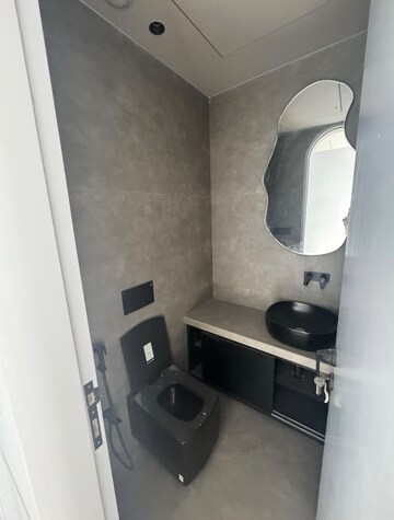 Bathroom in 3 BHK Apartment at Lodha Parkside, Worli – for Rent