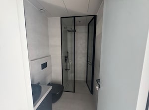 Building Lobby in 3 BHK Apartment at Lodha Parkside, Worli – for Rent