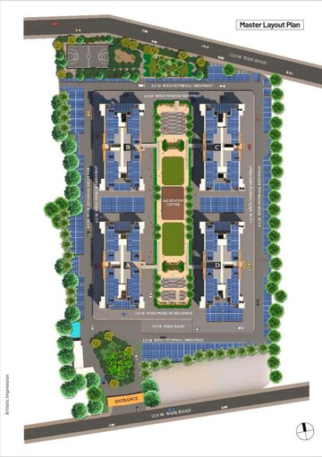 2 BHK Apartment For Sale in Magarpatta Riverview City Hornbill Heights, Loni Kalbhor