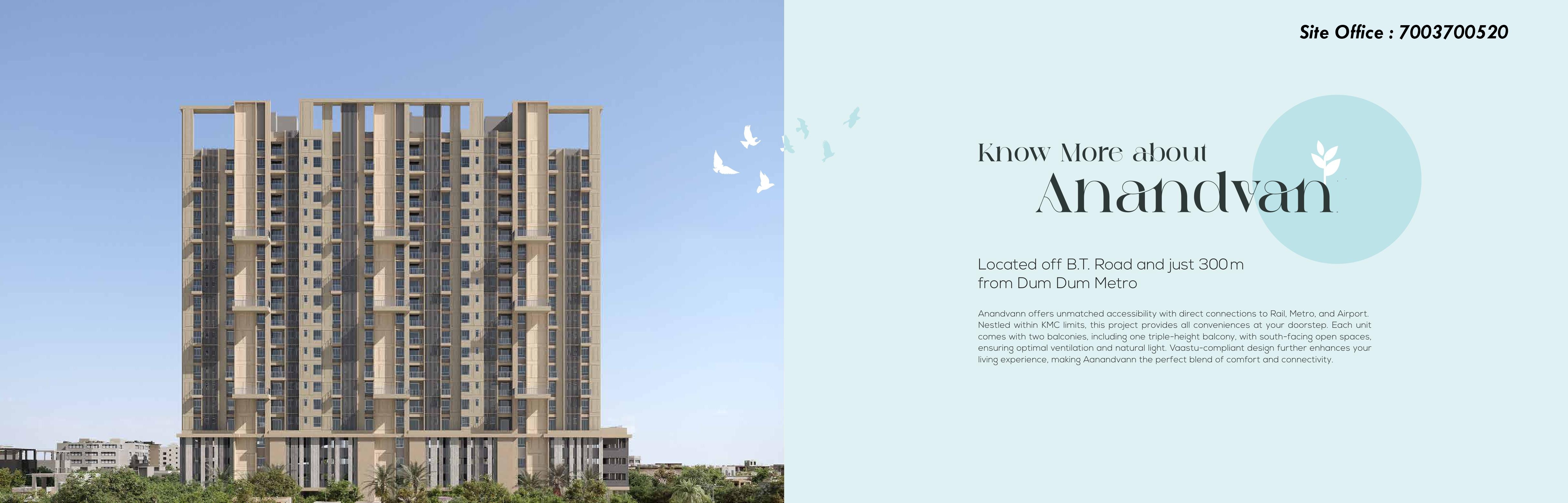 3 BHK + Pooja Room,Study Room Apartment For Sale in Rameswara Anandvann