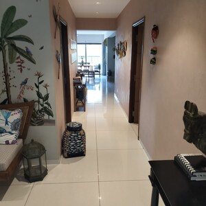 Living Room in 4 BHK Apartment at Manbhum Around The Grove, Financial District – for Sale