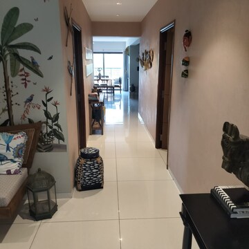 Living Room in 4 BHK Apartment at Manbhum Around The Grove, Financial District – for Sale