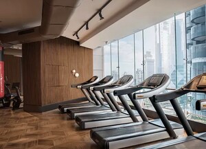 Gym in 4 BHK Apartment at Omkar 1973, Worli – for Rent