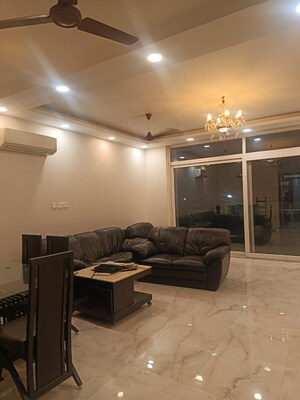 Living Room in 3 BHK Apartment at Amrapali Heartbeat City, Sector 107 – for Rent