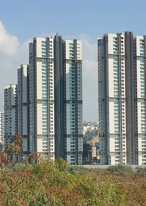 3 BHK Apartment – Exterior View View at Aparna One, Shaikpet - for Rent