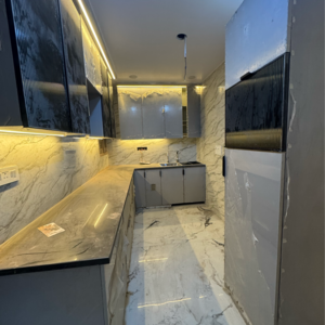 Kitchen in 2 BHK Builder Floor at Moti Nagar – for Sale