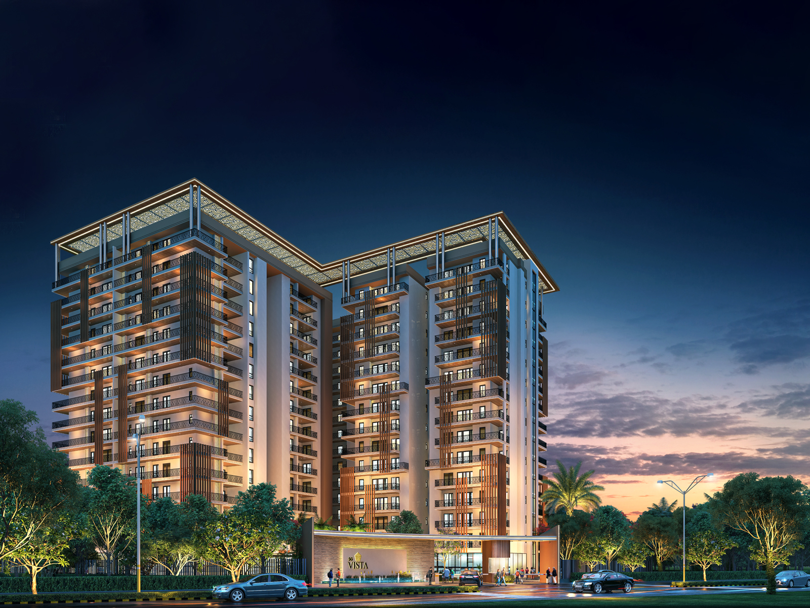 4 BHK + Servant Room Apartment For Sale in SG Vista