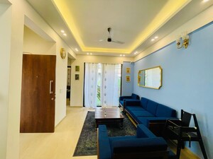 Living Room in 3 BHK Penthouse at Kadamba Plateau – for Rent