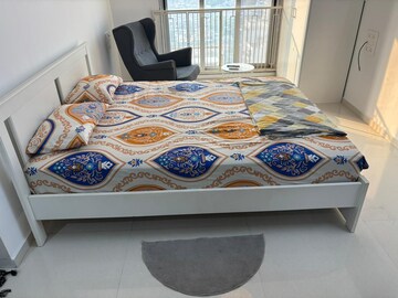 Bedroom in Studio Apartment at Mayfair The View, Vikhroli West – for Rent