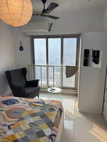 Living Room in Studio Apartment at Mayfair The View, Vikhroli West – for Rent