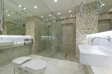 Bathroom in 3 BHK Apartment at Anvita High 9, Kollur – for Sale