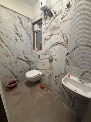 Bathroom in 1 BHK Apartment at Shraddha Pearl, Kannamwar Nagar – for Rent