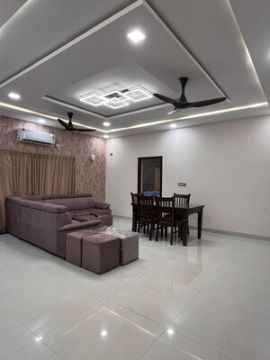 Living Room in 4 BHK Villa at Attur Layout – for Rent