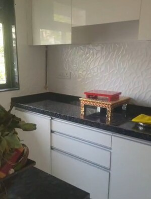 Kitchen in 1 BHK Apartment at Velentine Tower, Goregaon East – for Rent