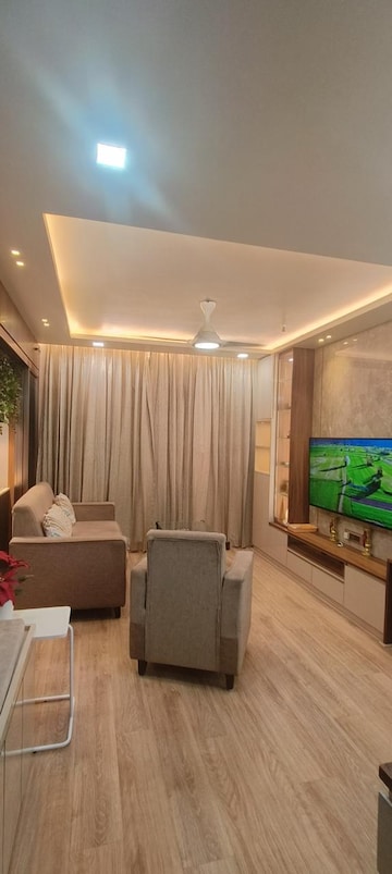 Living Room in 2 BHK Apartment at Srishti Harmony 3 Phase 1, Andheri East – for Rent