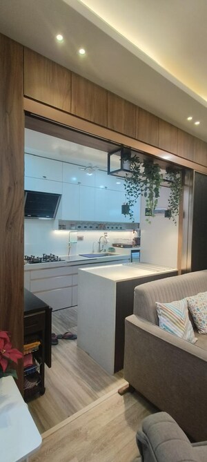 Kitchen in 2 BHK Apartment at Srishti Harmony 3 Phase 1, Andheri East – for Rent