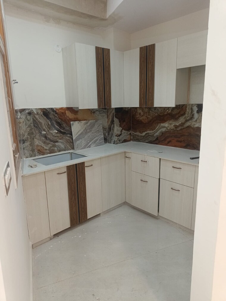 Kitchen, annu-enclave 3 Bedroom 1100 Sq.Ft. Builder Floor In Chhapraula Greater Noida 10105708