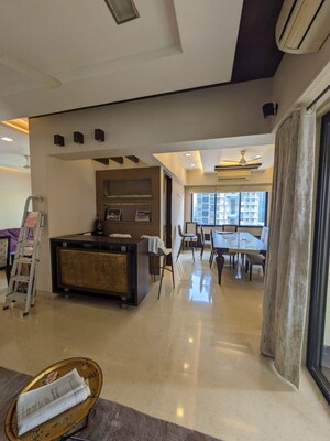 Living Room in 3 BHK Apartment at Ashford Casa Grande, Lower Parel – for Rent