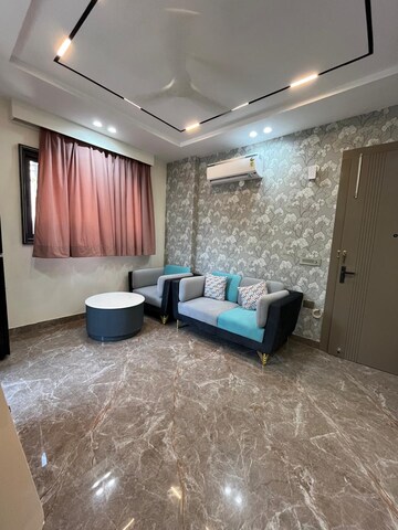 Living Room in 1 BHK Builder Floor at Hong Kong Bazaar, Sector 57 – for Rent