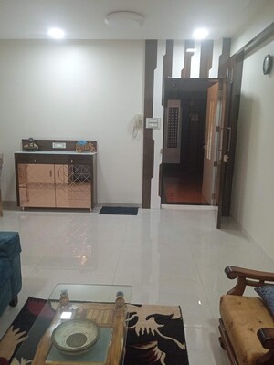 Living Room in 2 BHK Apartment at Satellite Royale, Goregaon East – for Rent