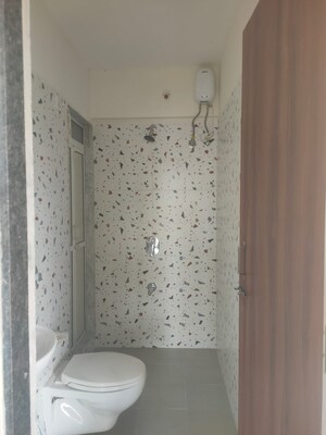 Bathroom in 1 BHK Apartment at Raunak Residency Thane, Pokhran Road No One – for Rent