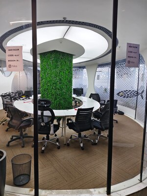 Floor Plan in  Office Space at DLF Corporate Greens, Sector 74a – for Rent