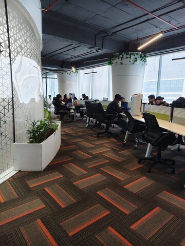 Floor Plan in  Office Space at DLF Corporate Greens, Sector 74a – for Rent