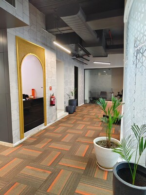 Floor Plan in  Office Space at DLF Corporate Greens, Sector 74a – for Rent