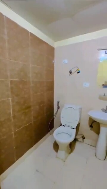 Bathroom in 1 RK Apartment at Habitech Greens, Tech Zone 4 Greater Noida – for Rent