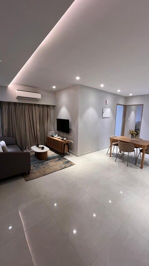 Living Room in 3 BHK Apartment at Siddha Sky, Sion – for Sale