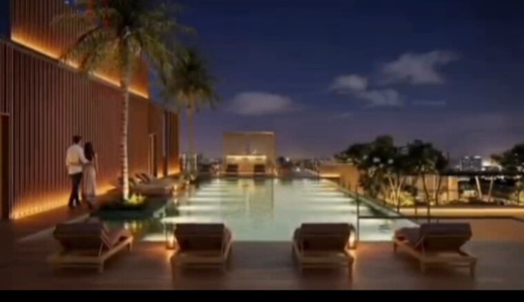 Swimming Pool, kollur 4 Bedroom 5956 Sq.Ft. Apartment In Kollur Hyderabad 10106836