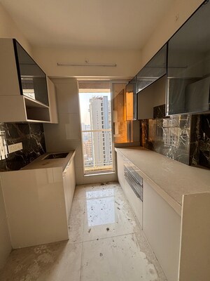 Kitchen in 1 BHK Apartment at Unique Ivana, Mira Road – for Rent