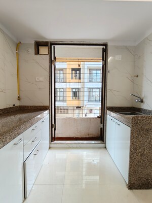 Kitchen in 2 BHK Apartment at Tiara Hills, Mira Road – for Rent