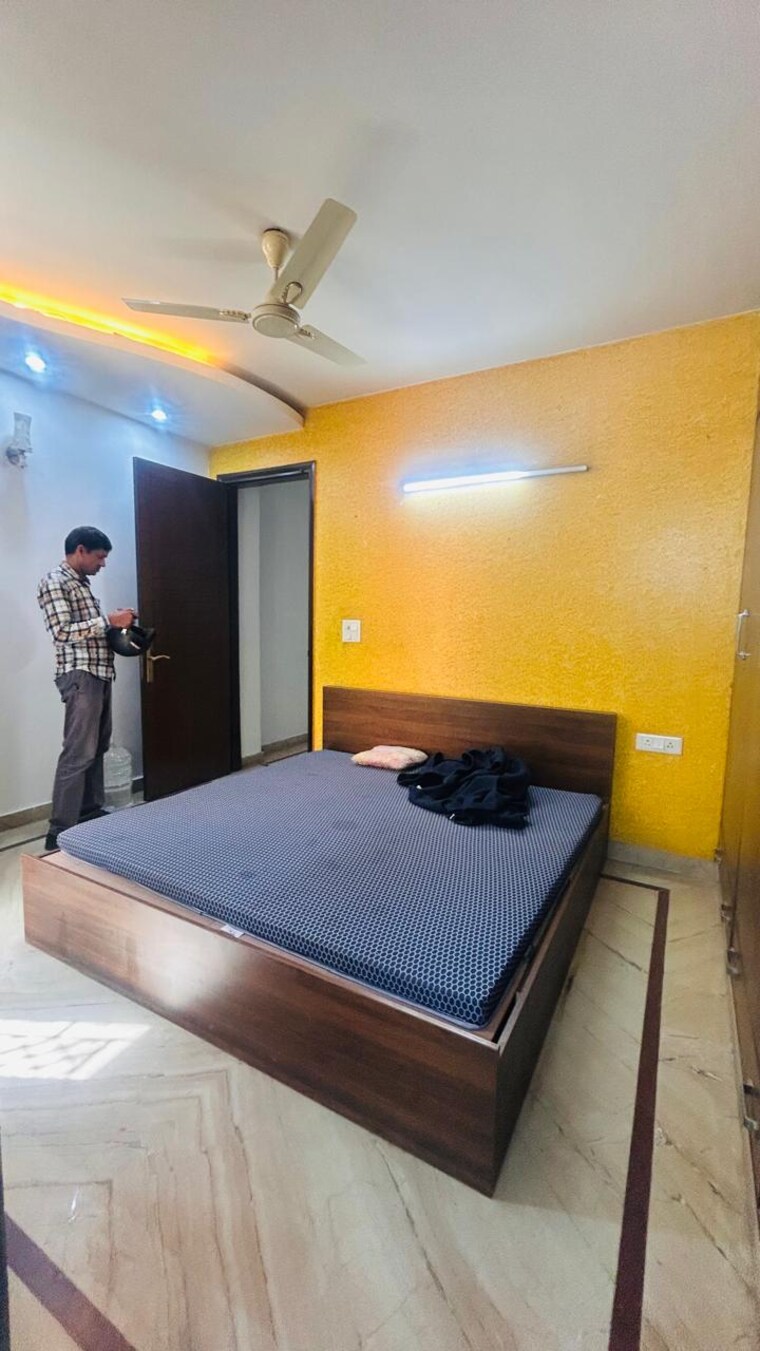 Bedroom, malviya nagar 3 Bedroom 1500 Sq.Ft. Builder Floor In Malviya Nagar Delhi 10114524