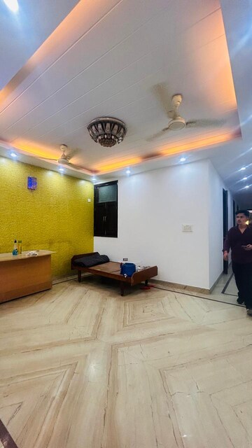Living Room in 3 BHK Builder Floor at Malviya Nagar – for Rent