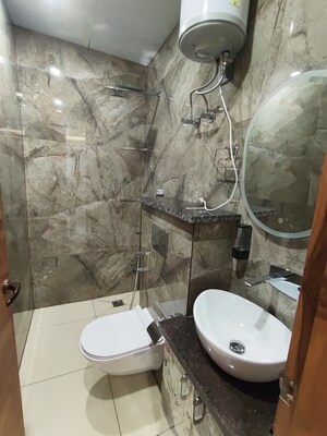 Bathroom in 2 BHK Builder Floor at Global Foyer, Sector 43 – for Rent