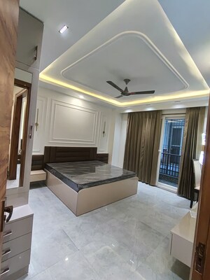 Living Room in 2 BHK Builder Floor at Global Foyer, Sector 43 – for Rent